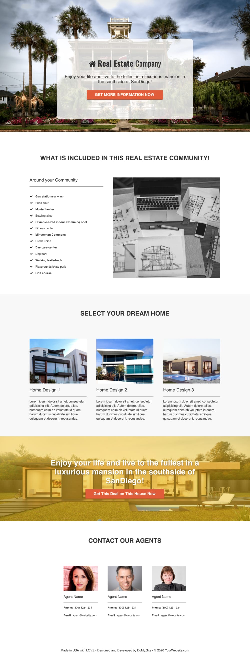 Lead Page, High converting