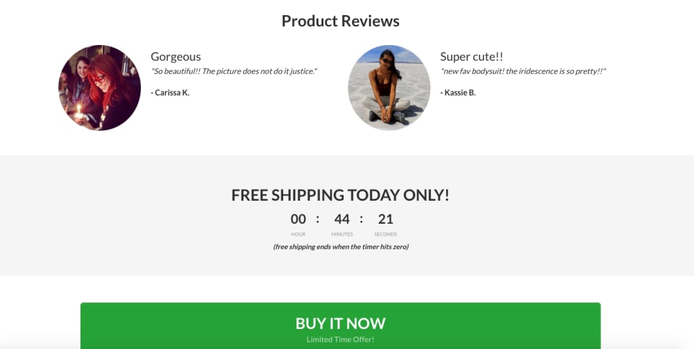 Offer Page