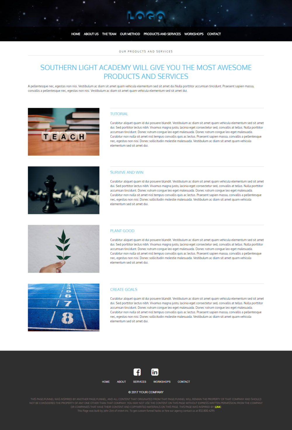 Products and Services