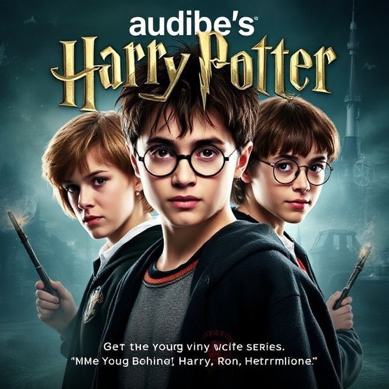 Audible’s Harry Potter Series: Meet the Young Voices Behind Harry, Ron, and Hermione