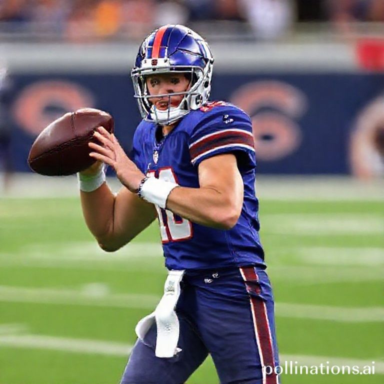 Giants rookie QB Jaxson Dart Suffered Concussion vs. Bears