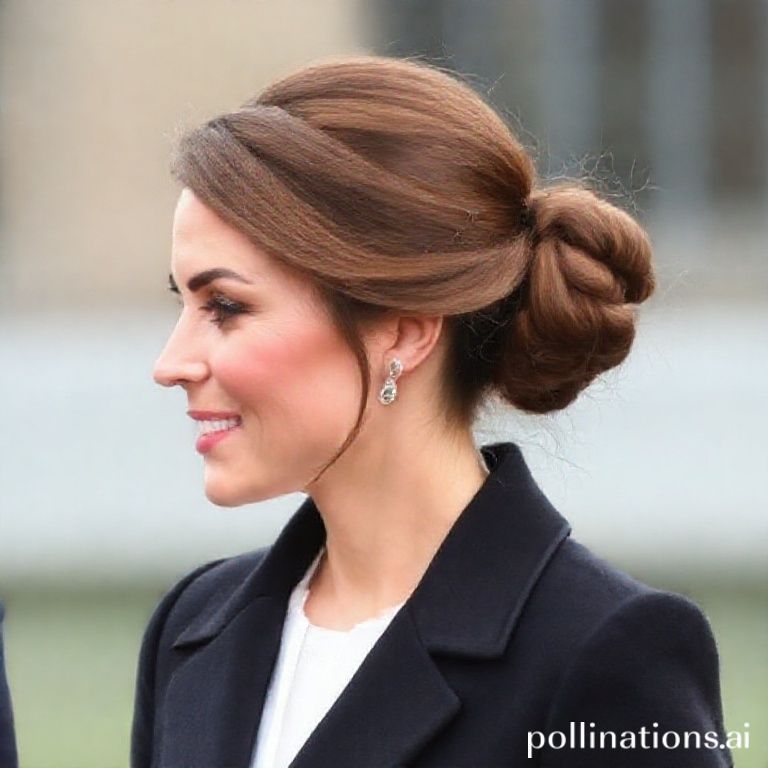 Kate Middleton's Knotted Side Bun: A Beautifully Complex, Trend-Setting Hairstyle