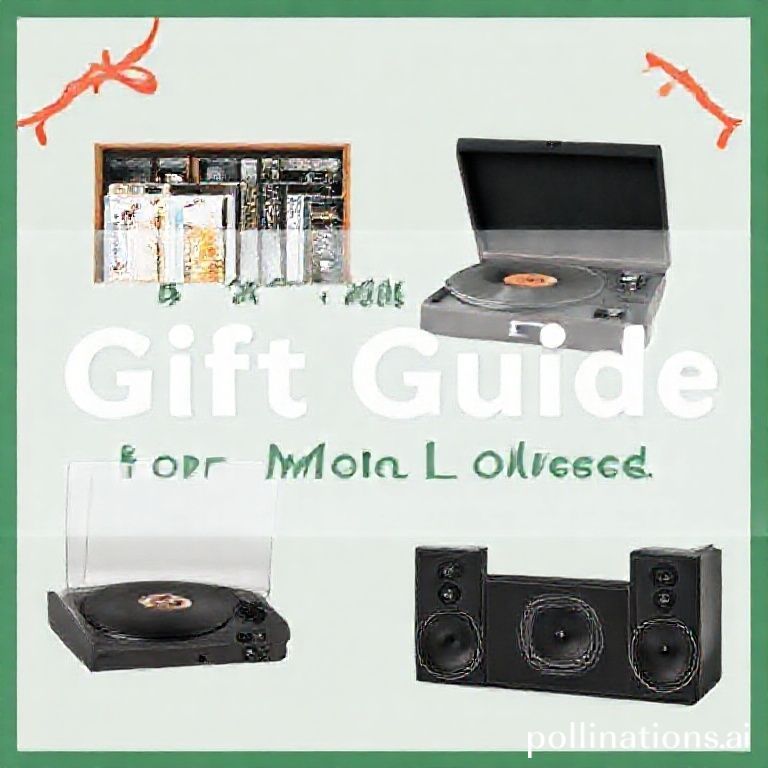 Definitive Gift Guide for Music Lovers: Record Players, Vinyl, Books, Speakers and More