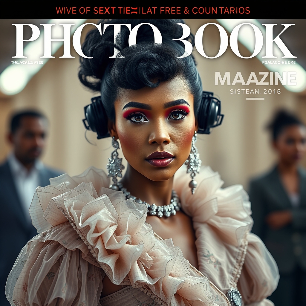 PhotoBook Magazine champions cruelty-free couture and inclusive style