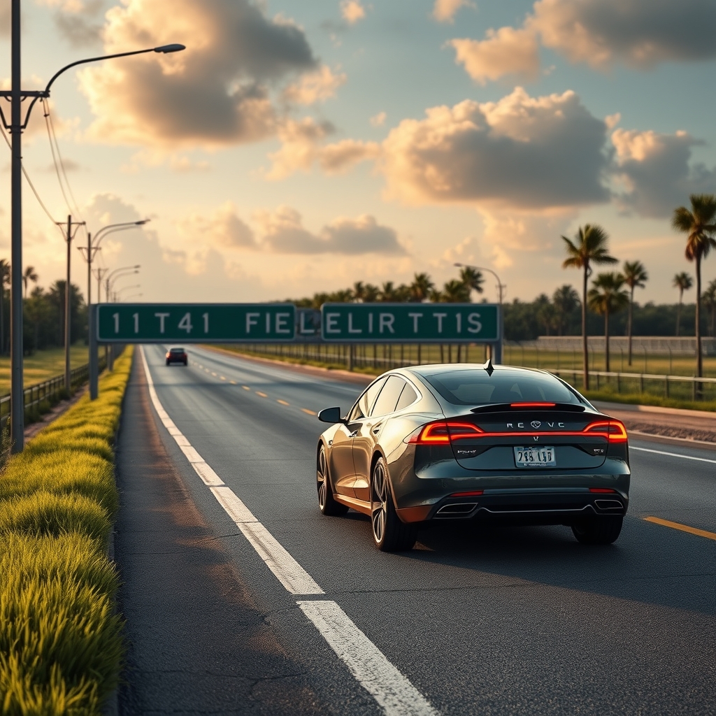 Florida's experimental highway could power electric cars as they cruise, easing range anxiety
