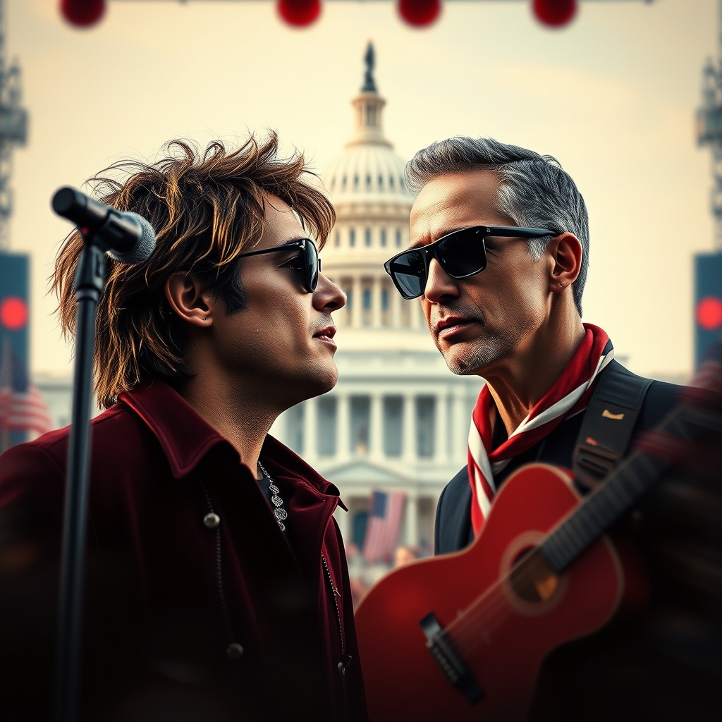 When pop icons become political headlines, the lines between concert stage and Capitol blur