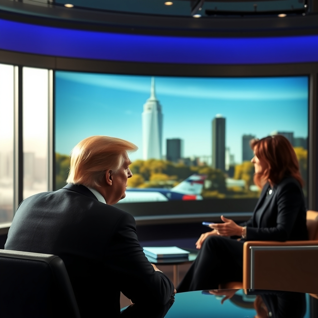 Trump's surprise sit-down with CBS Evening News' new anchor sparks a media stir