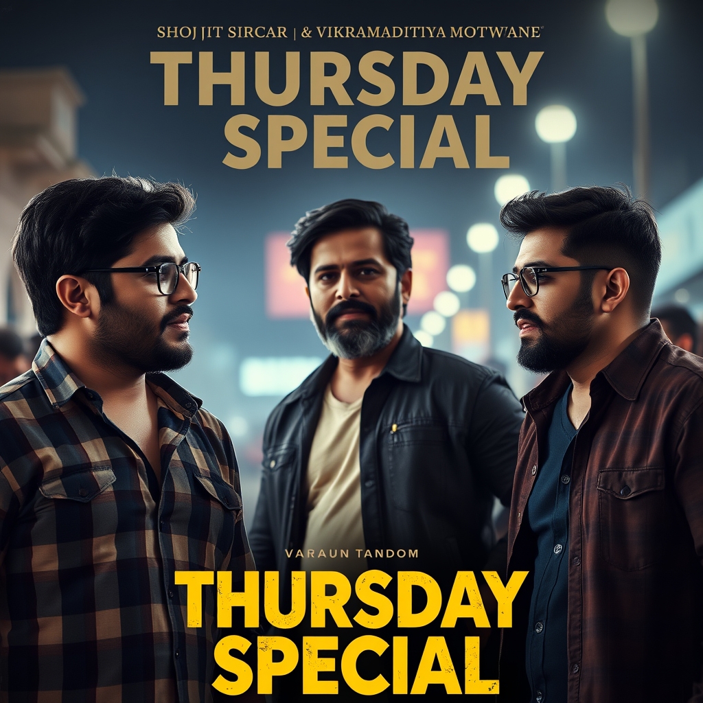 Shoojit Sircar and Vikramaditya Motwane champion Varun Tandon's 'Thursday Special' at a new showcase