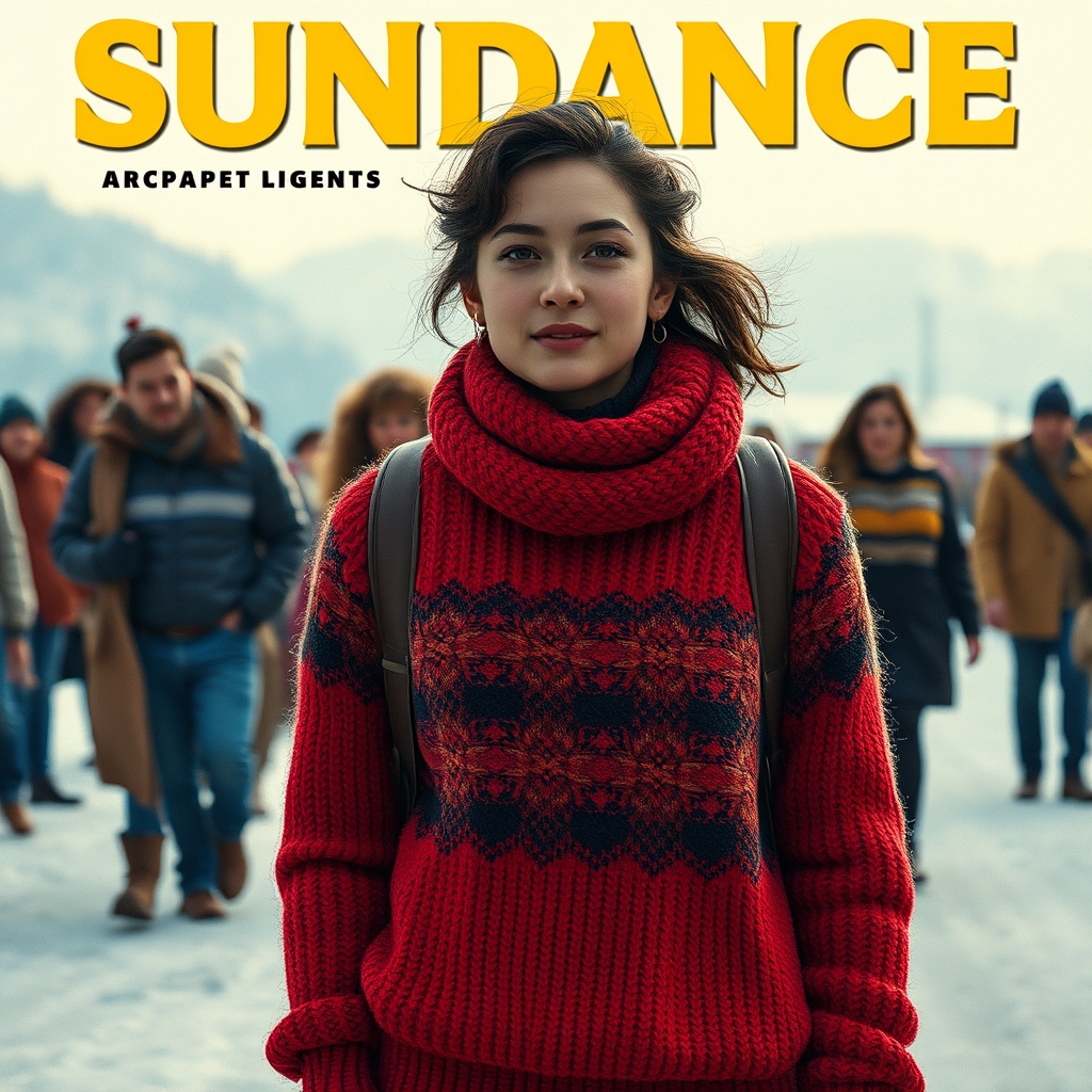 Sundance's mild chill sparks a runway of cozy textures and bold sweaters