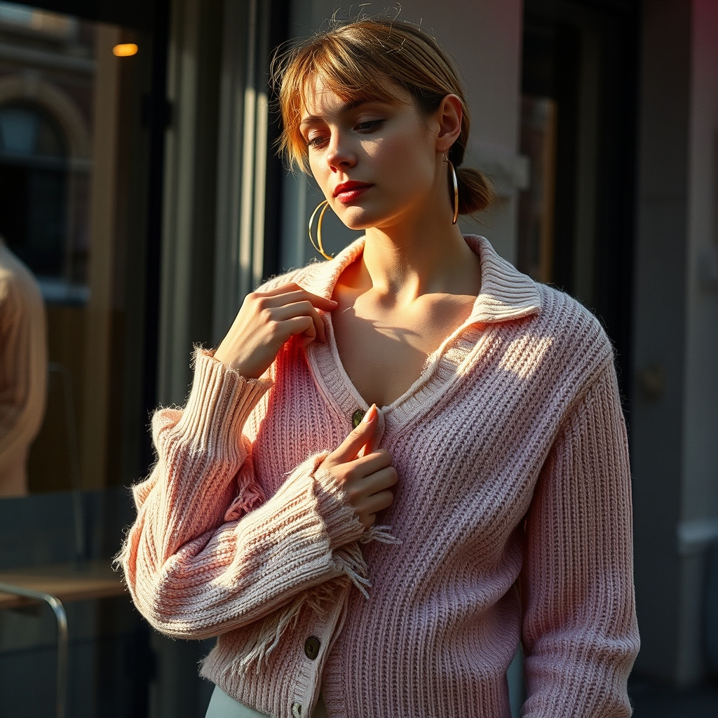 Shredded knitwear revives 2010s pastel palette as menswear detailing reshapes street style – detailed guide & hot deals on Kadoo Click