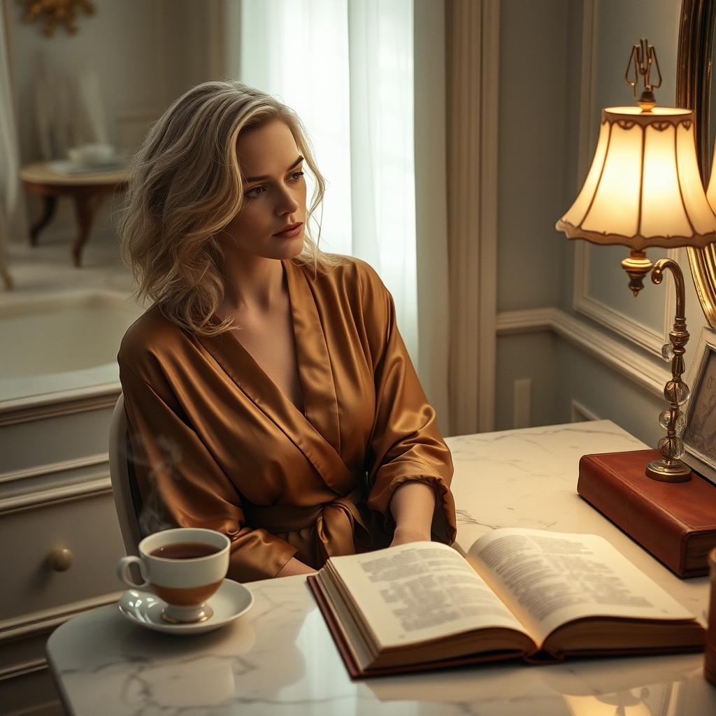 Nicole Kidman's Oscar preparation skips the gym for a quiet night of reading and tea