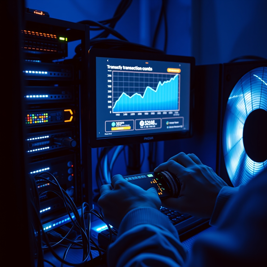 Bitcoin's transaction surge pushes 30‑day average to a 17‑month peak