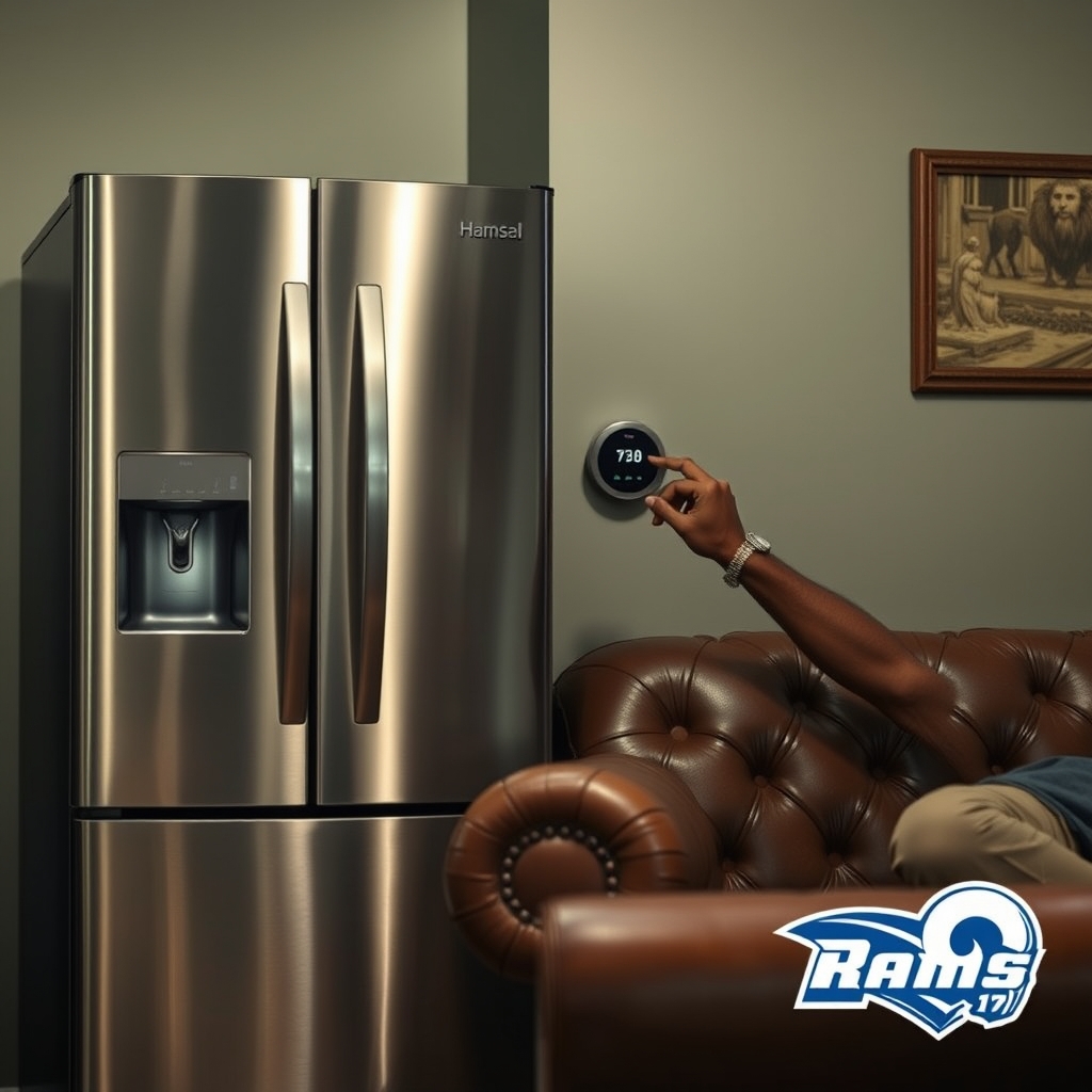 Rams draft spot 'Thursday' merges celebrity flair with sleek smart‑home appliances