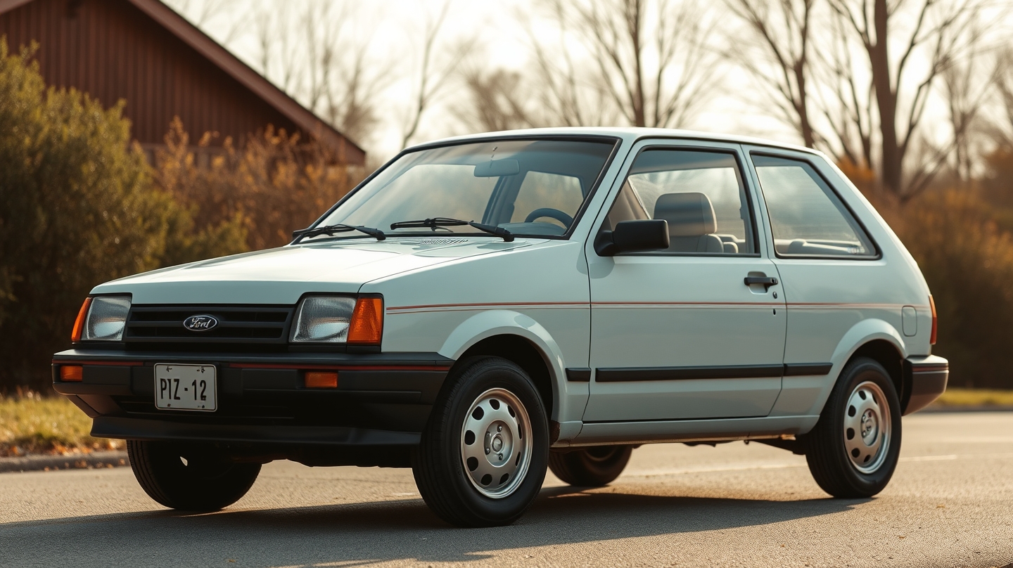 1987 Ford Festiva LX: A Pioneer in Econobox Design