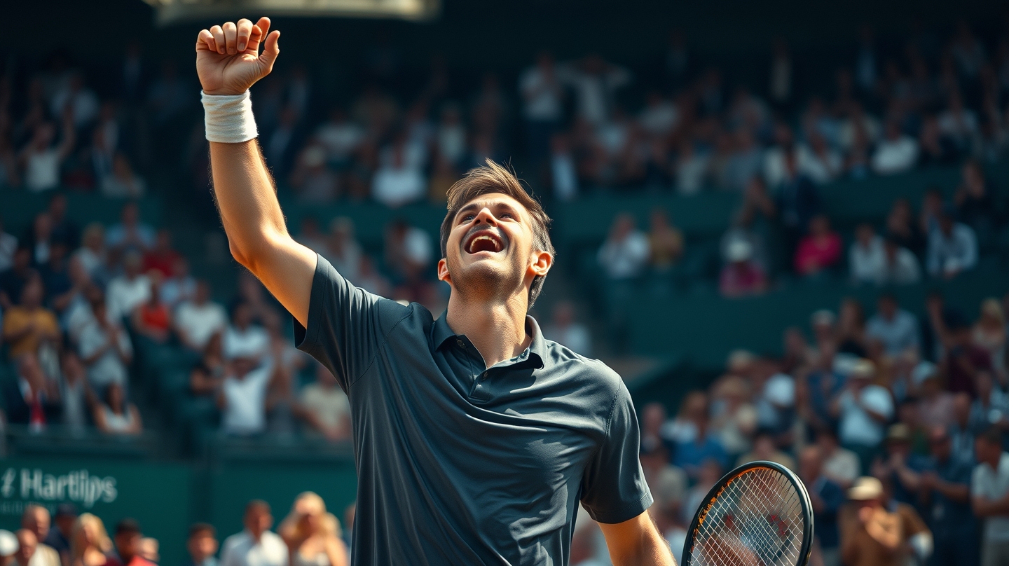 Arthur Fery beats Zizou Bergs to reach Wimbledon fourth round, aided by tech-driven analysis