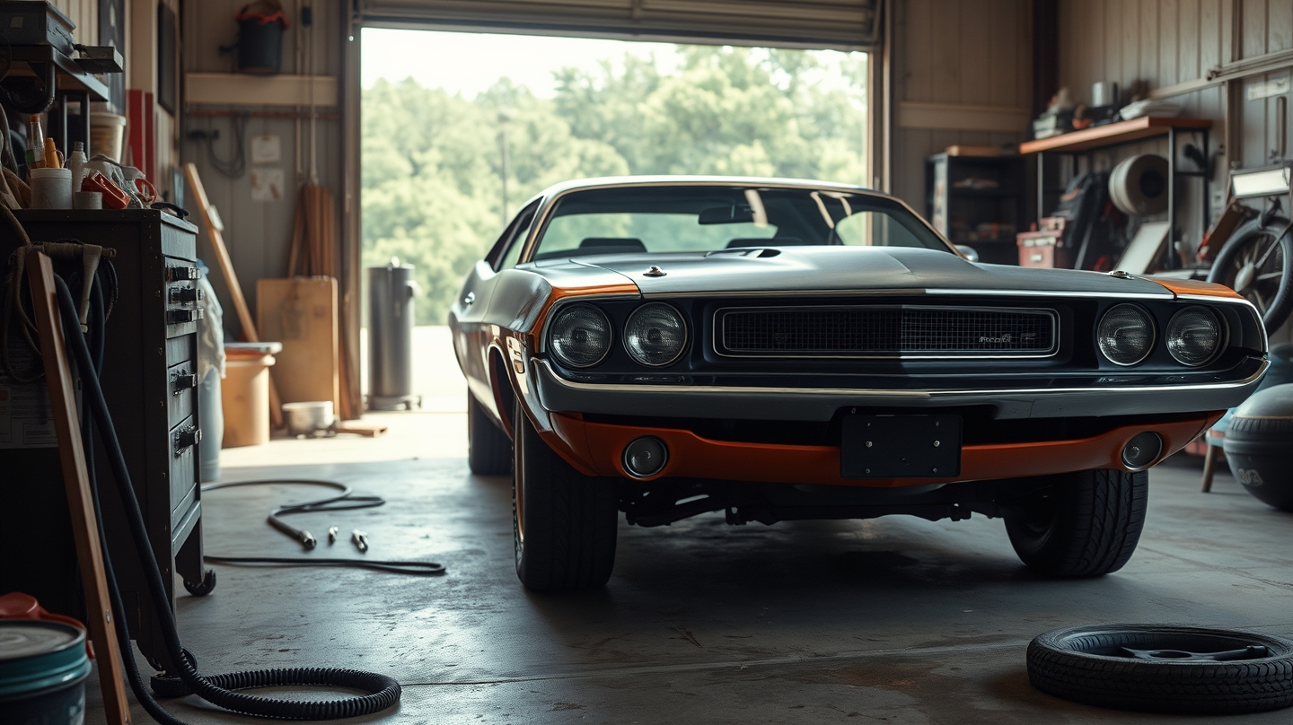 Restoring a 1970 Dodge Challenger Shows How Automation Is Changing Classic Car Workflows