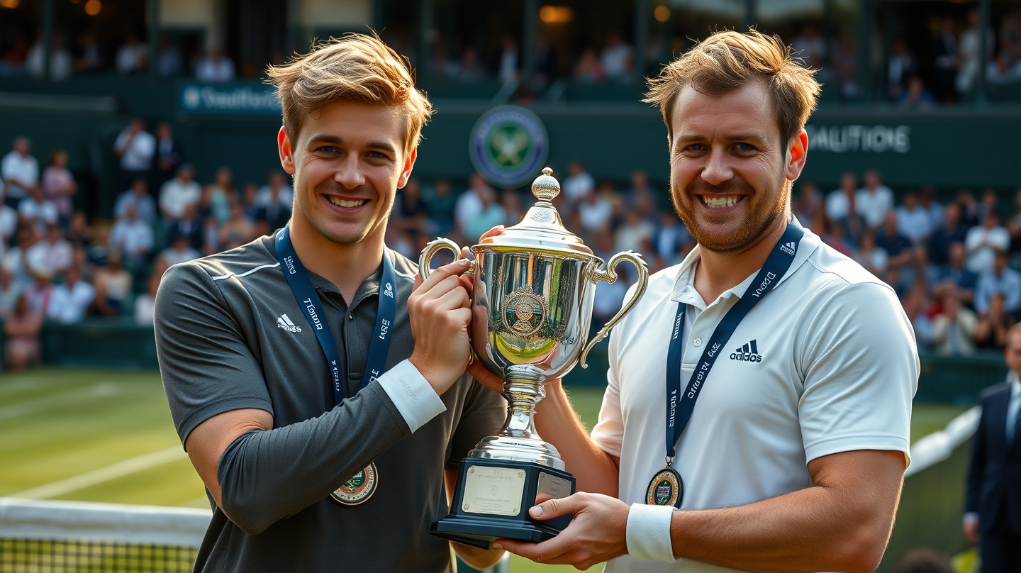 Alfie Hewett and Gordon Reid clinch seventh Wimbledon wheelchair doubles title amid rising sports tech