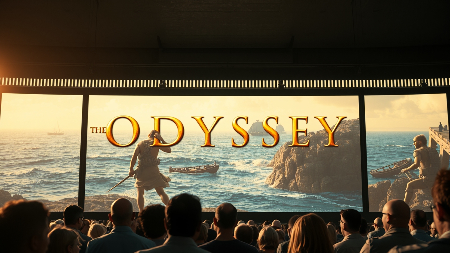 Universal’s ‘The Odyssey’ Tops U.K. and Ireland Box Office, Highlighting Tech‑Driven Premium Formats