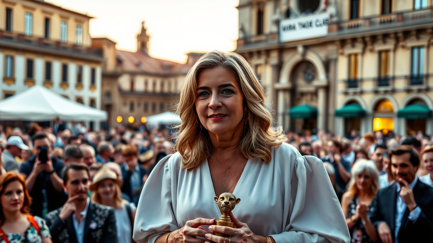 Virginie Efira Receives Locarno 2026 Leopard Club Award