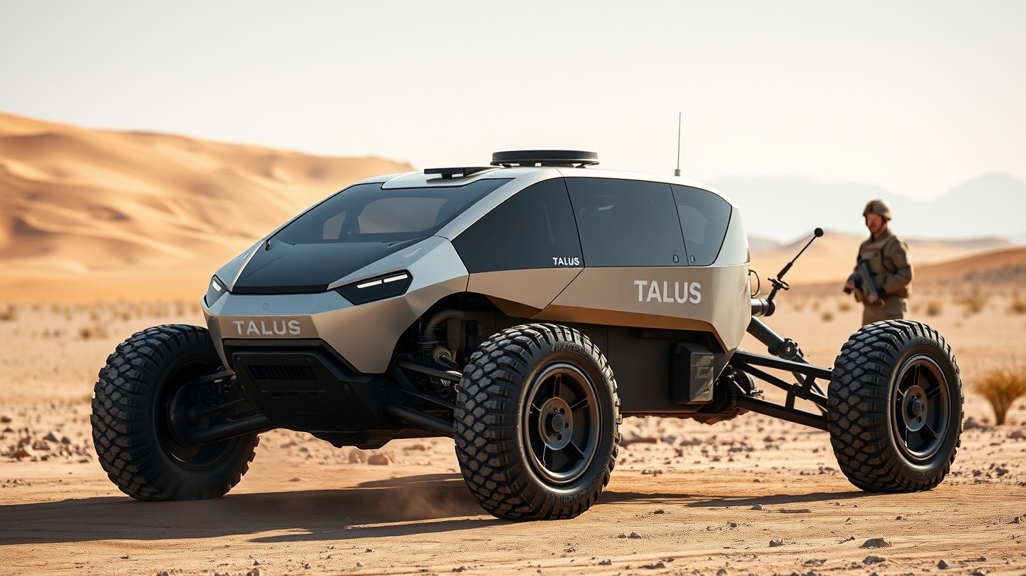U.S. Army taps Stratom’s TALUS for autonomous battlefield resupply