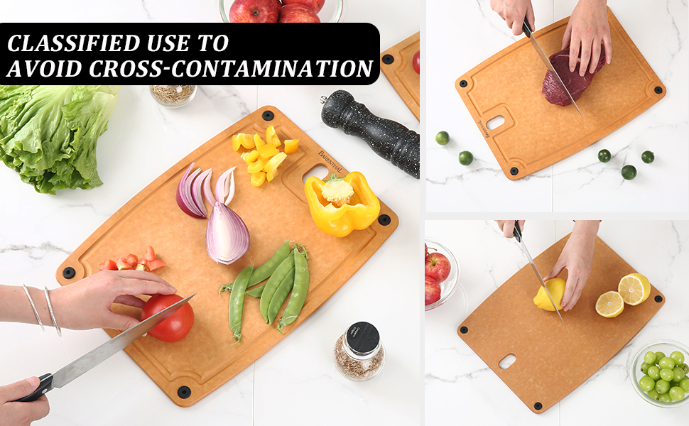 Composite Cutting Board Set - 2pc - Medium & Small