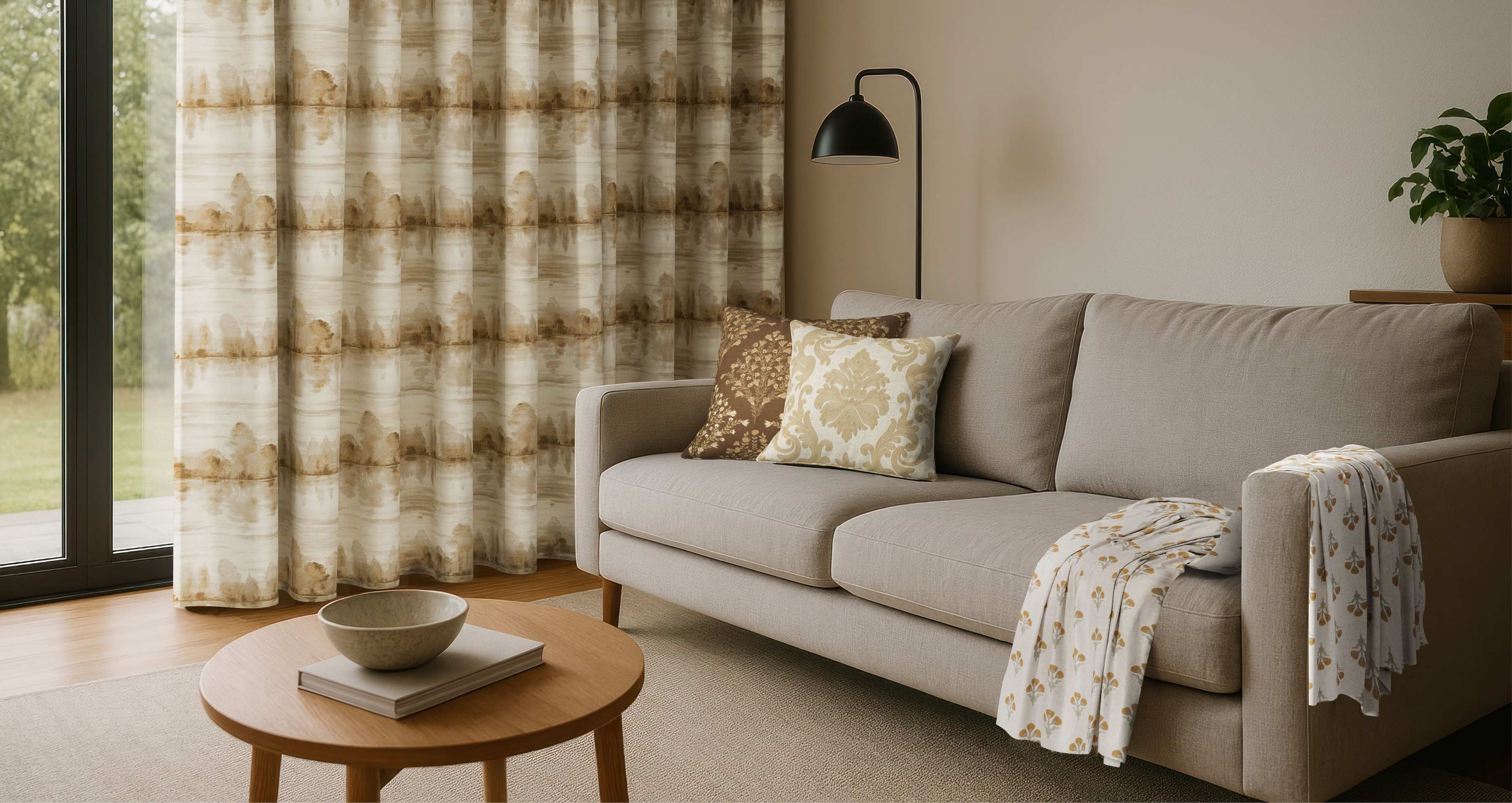 UPHOLSTERY, DRAPERY-Embroidery and Prints