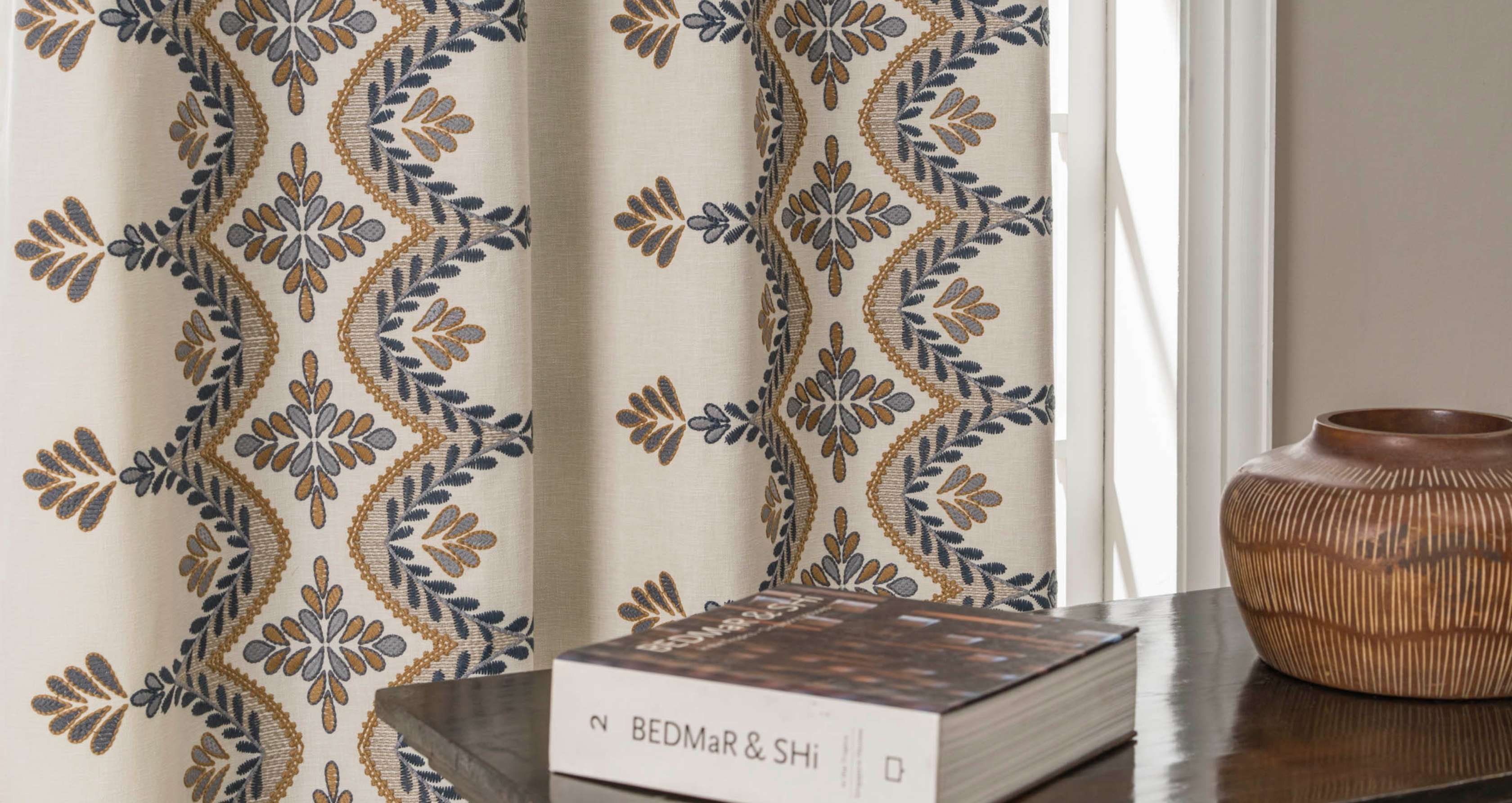 Curtain-Embroidery and Prints