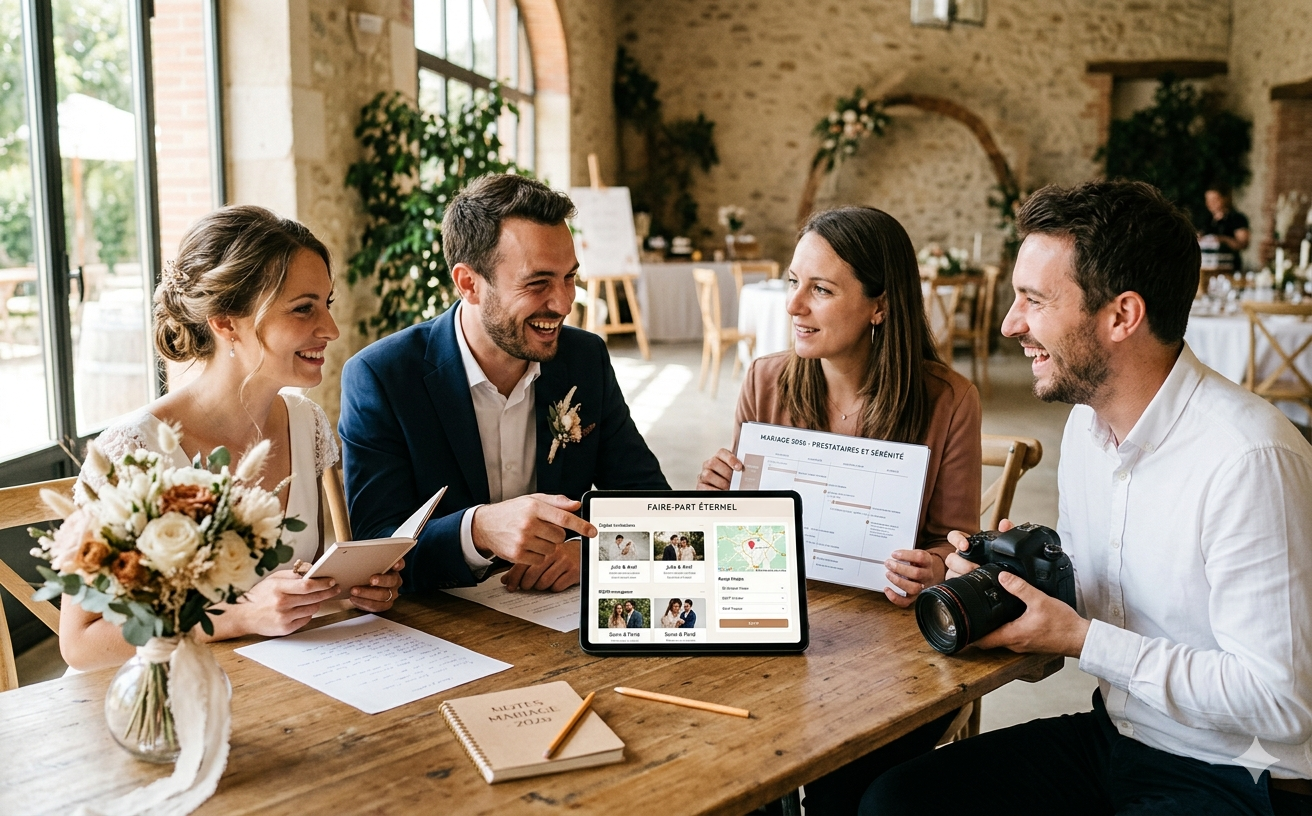 Choisir prestataires mariage guide organisation 2026