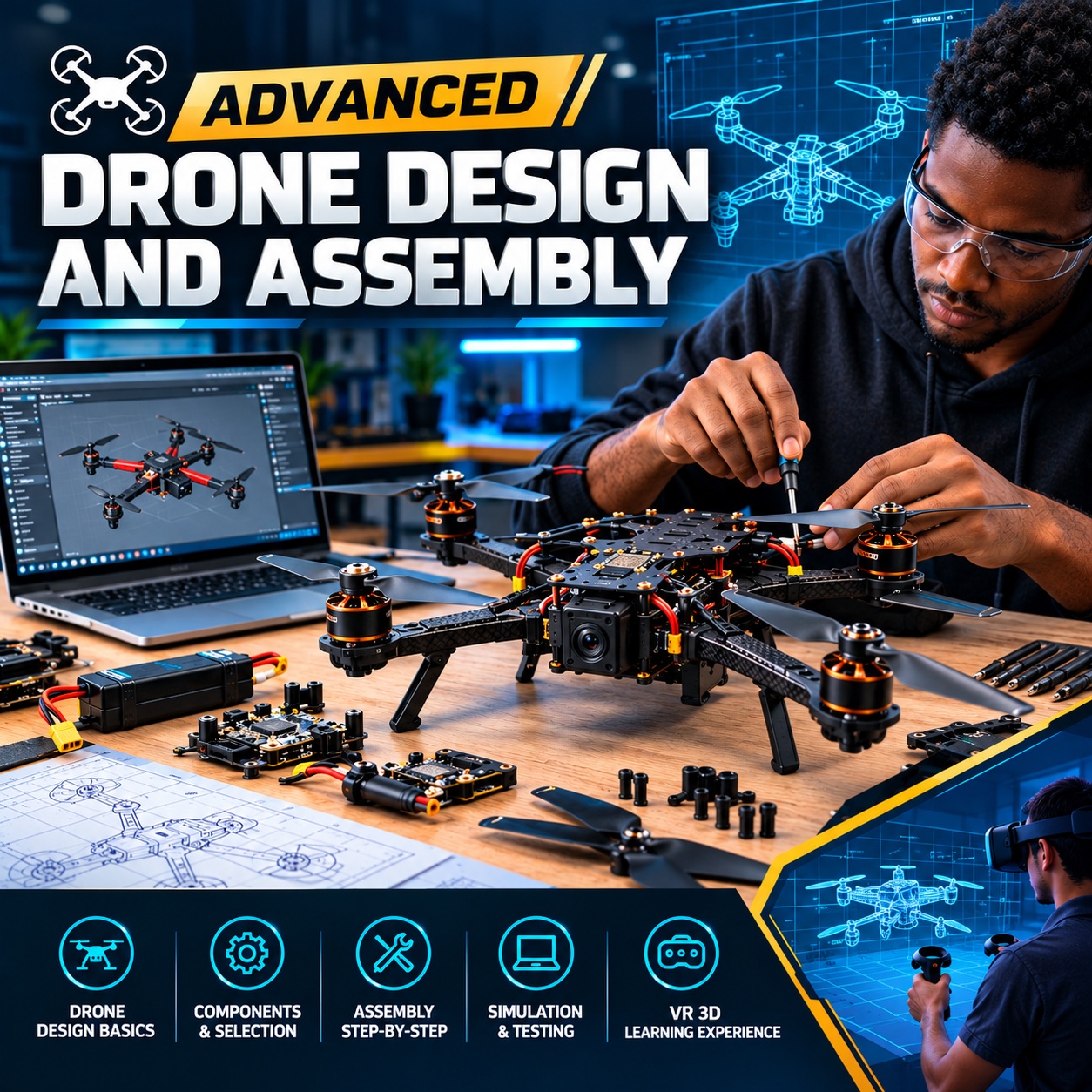 Drone Design and Assembly for Beginners
