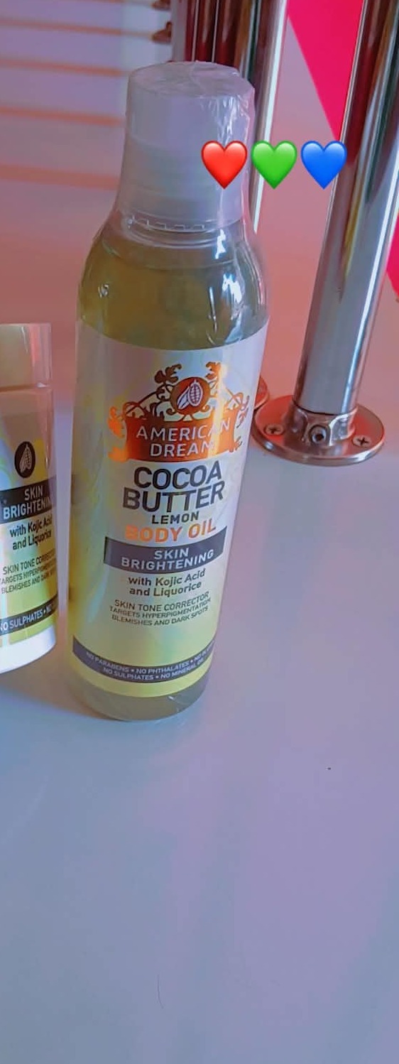 Cocoa Butter Lemon Body Oil (Skin Brightening)
