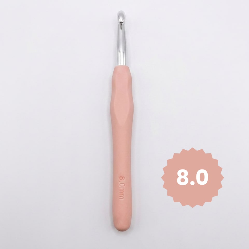 Crochet ergonomique - Taille 8.0