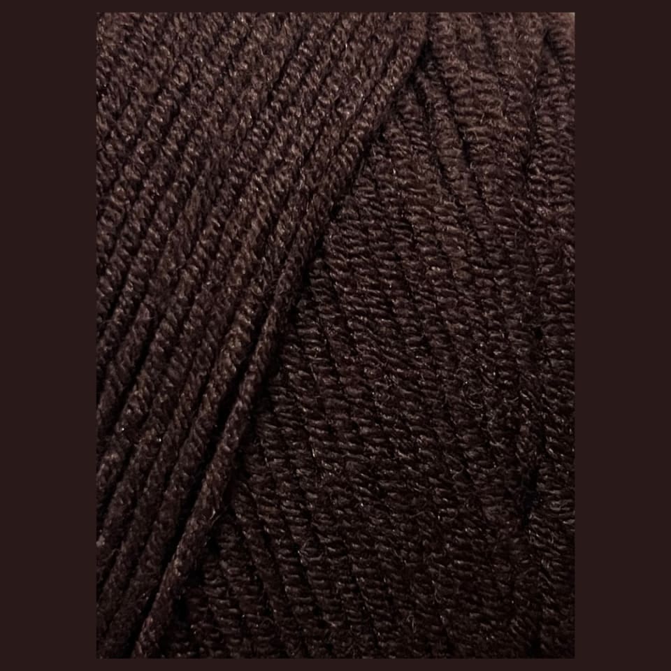 Laine coton XL 200g - Marron