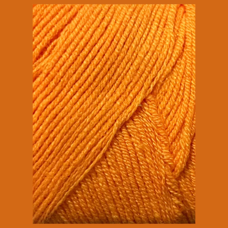 Laine coton XL 200g - Orange