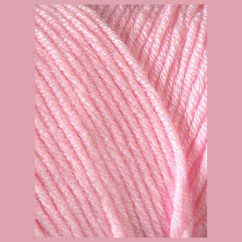 Laine coton XL 200g - Rose bébé