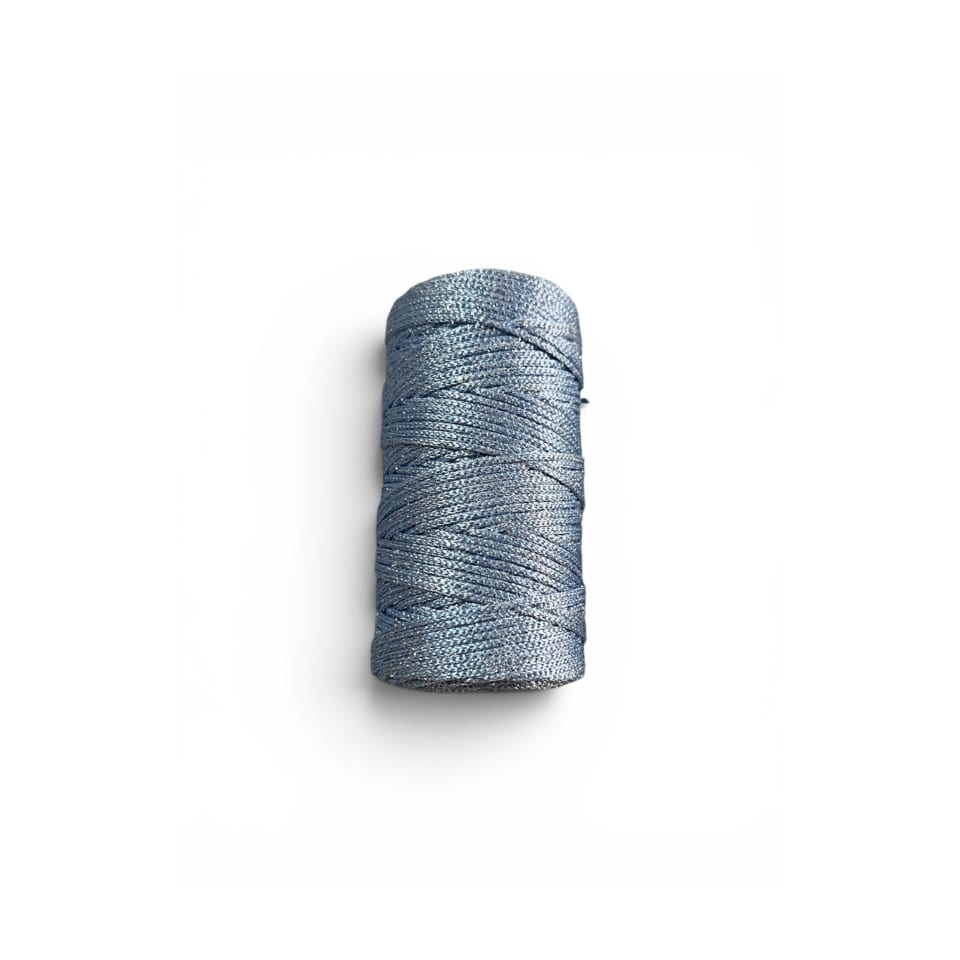 Fil pailleté - Bleu ciel