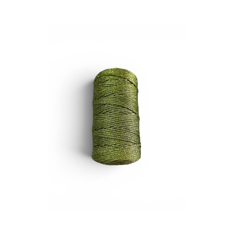 Fil pailleté - Vert