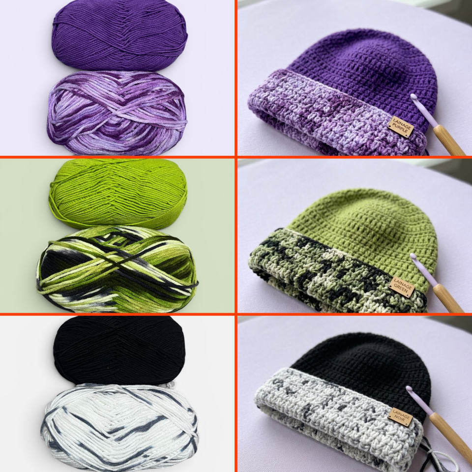 Pairs Monochrome (2pcs)