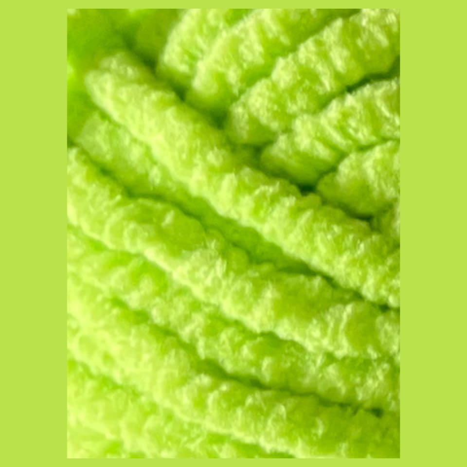 Fil Chenille 50g - Vert