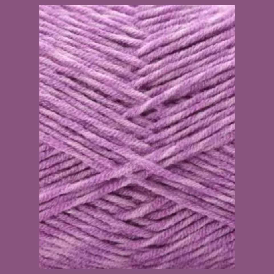 Heather cotton 100g  - Mauve