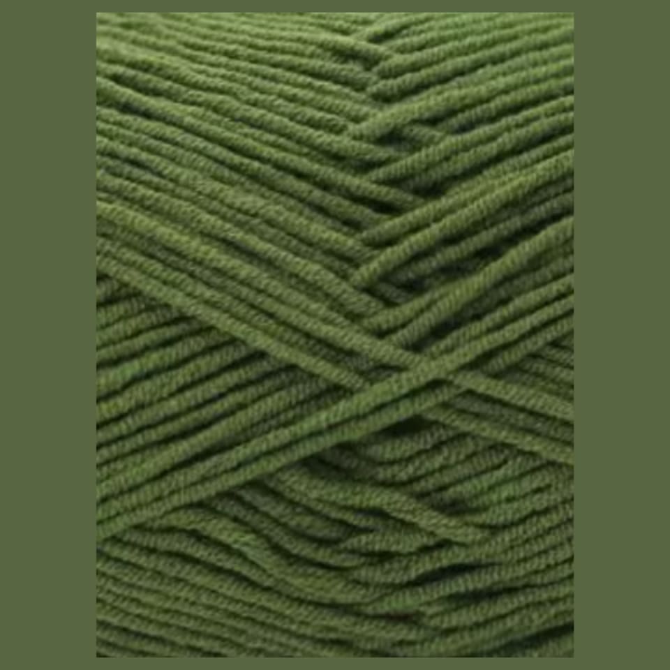 Laine Coton 100g - Vert forêt