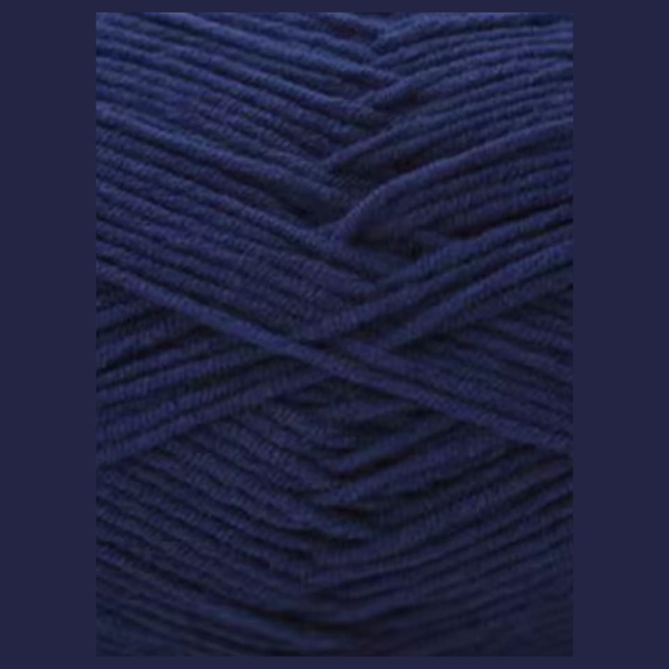 Laine Coton 100g - Bleu de nuit