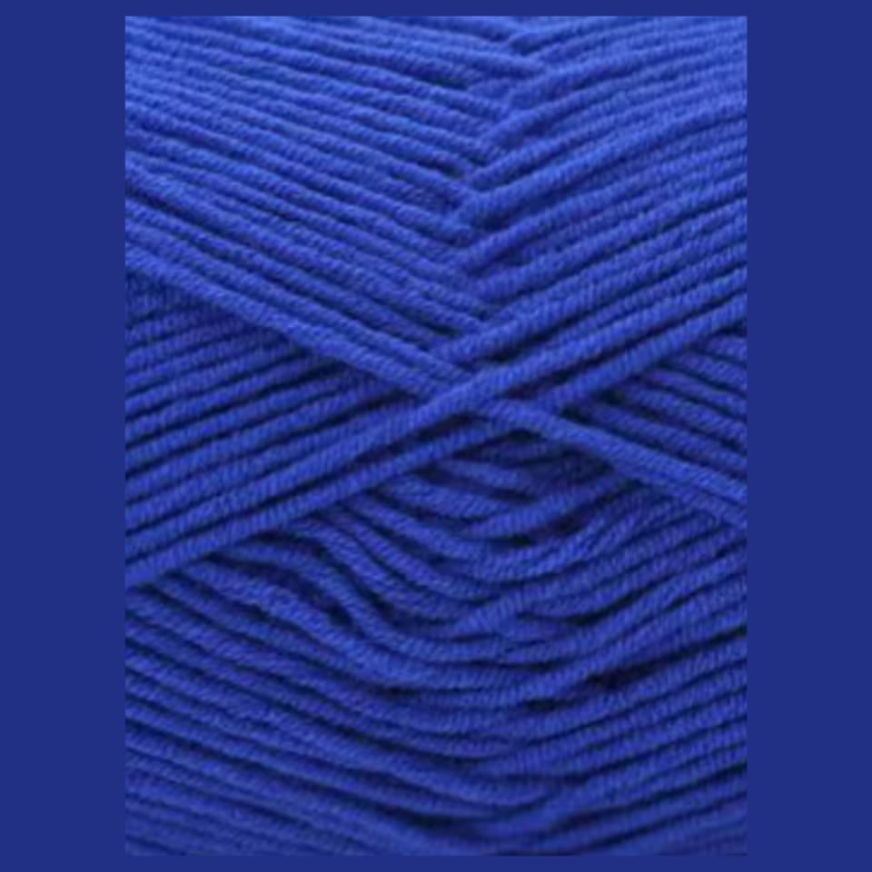 Laine Coton 100g - Bleu foncé ( en rupture )