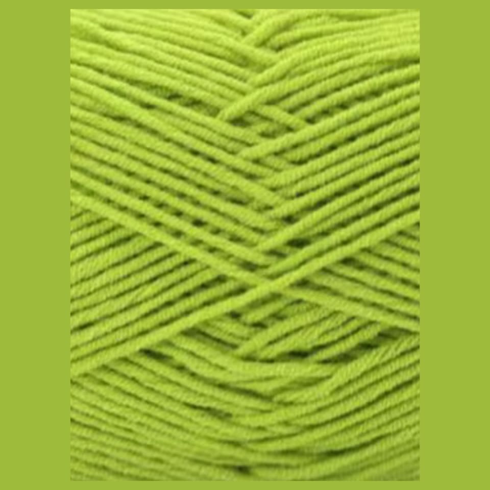 Laine Coton 100g - Vert citron