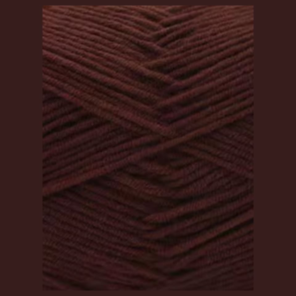 Laine Coton 100g - Marron foncé