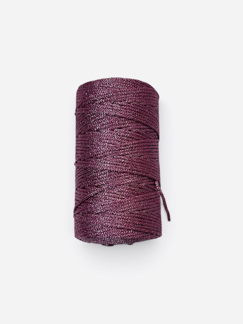 Fil pailleté - Rose