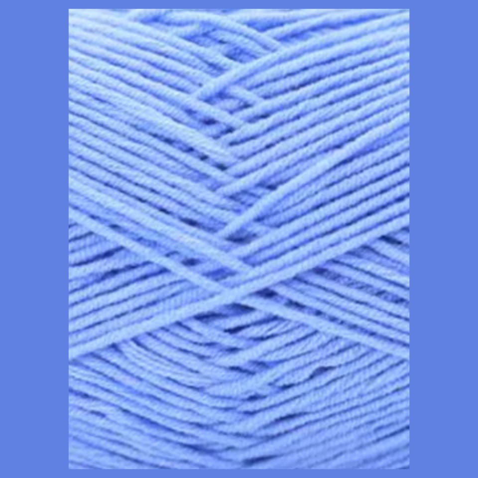 Laine Coton 100g - Bleu