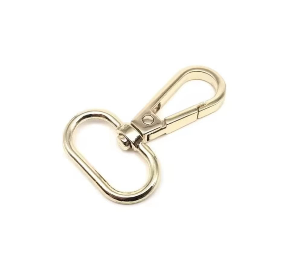 Boucles pivotantes pour sac (pair) - Doré (épuisé)