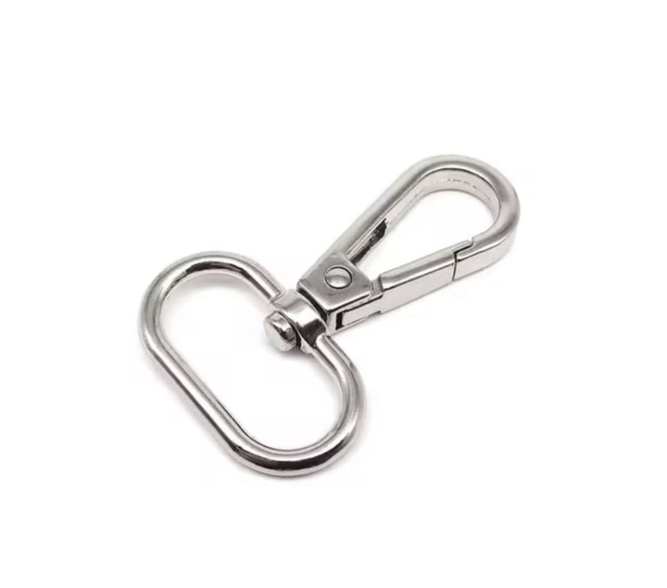 Boucles pivotantes pour sac (pair) - Argenté