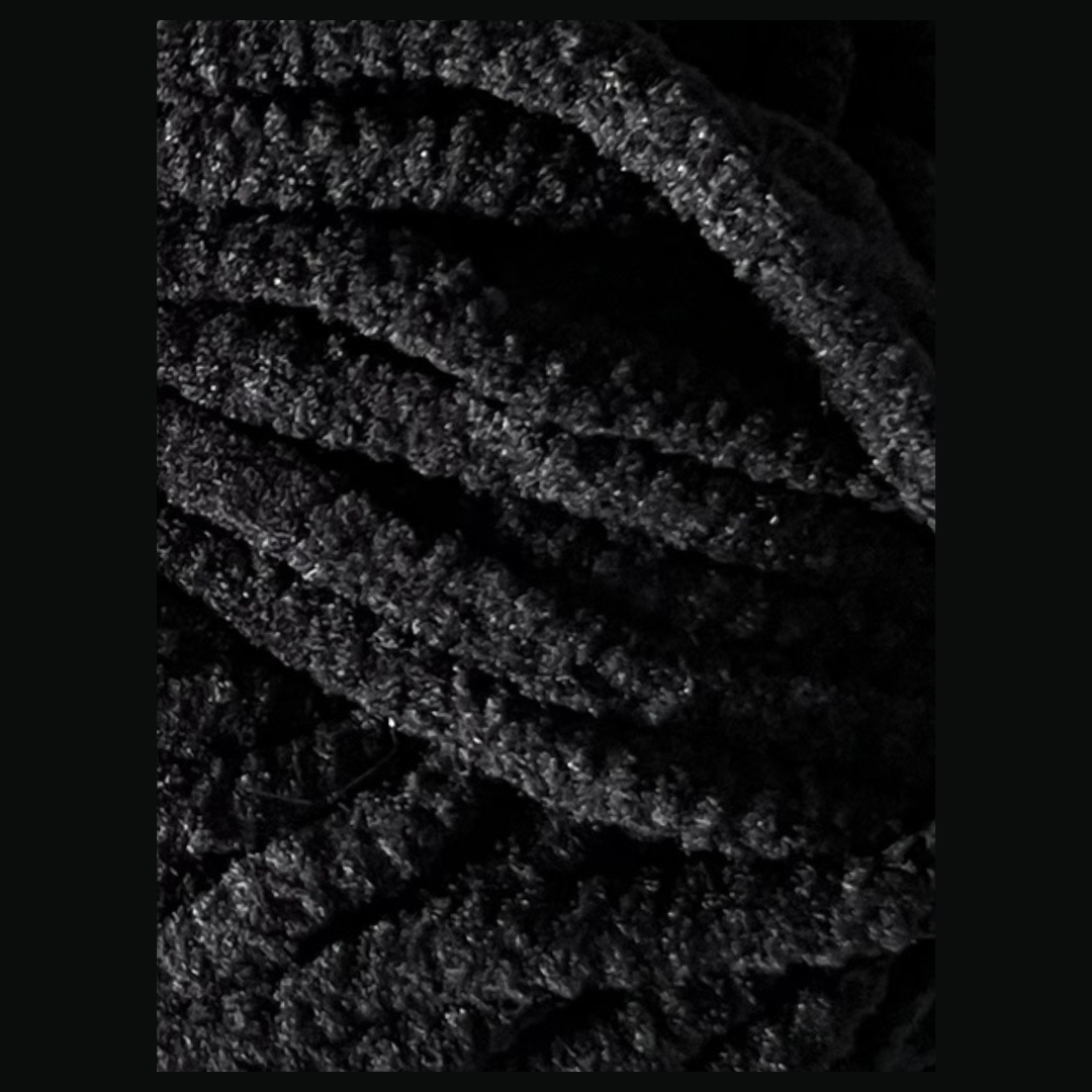 Fil Chenille - Noir