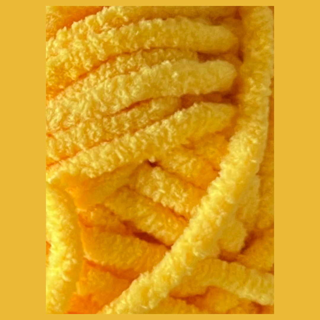 Fil Chenille - Jaune